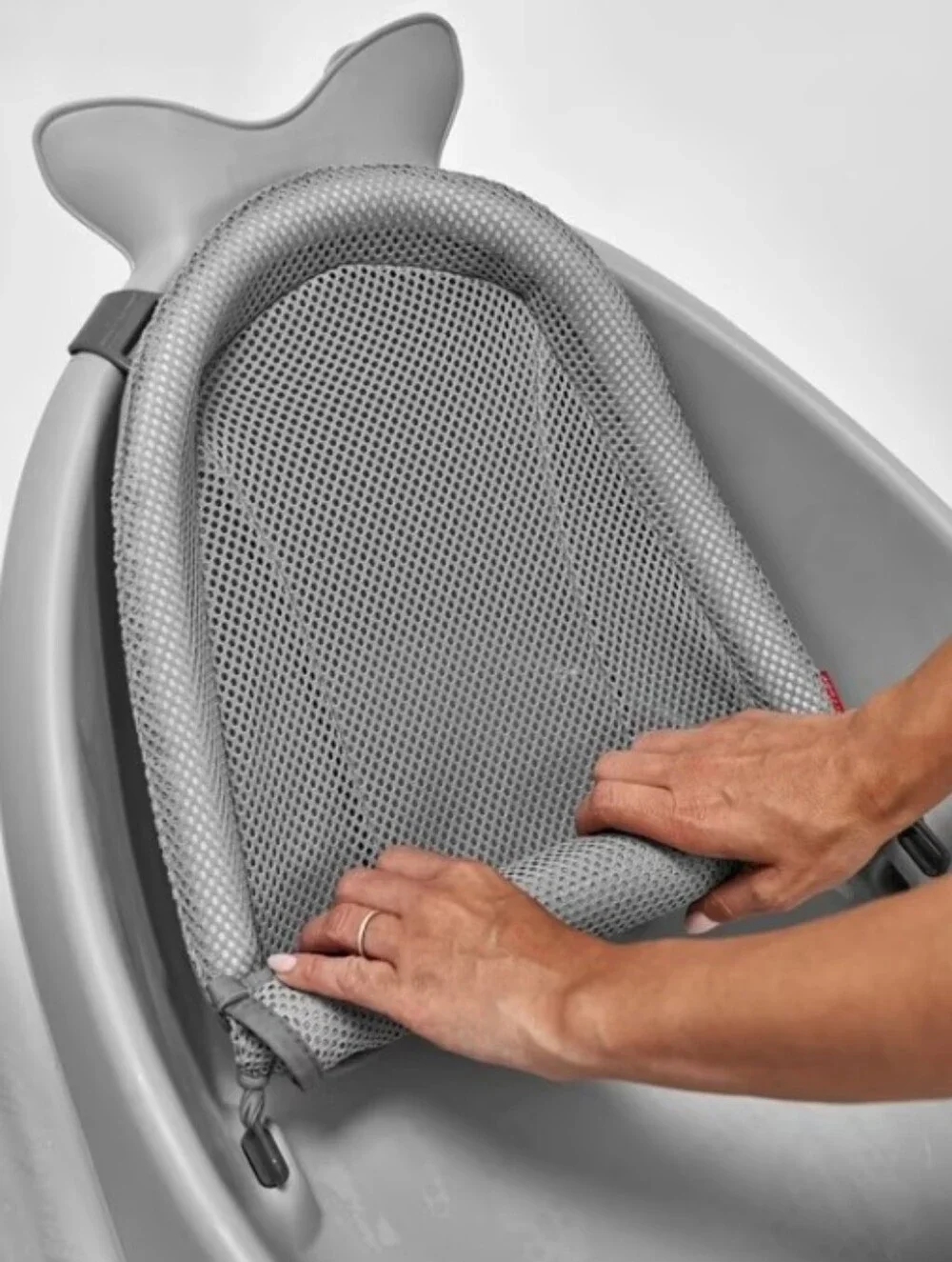 MOBY Smart Sling 3-Stage Tub Skip Hop Bathtub * Replacement SLING * Grey New